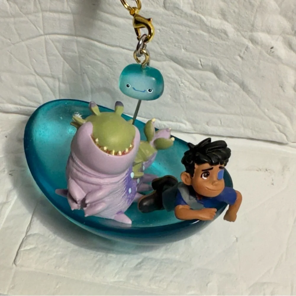 New Disney Pixar Elio Ornament - Blue and Purple